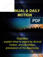 Daily Annual Motion