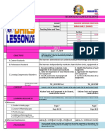 Sample Daily Lesson Log