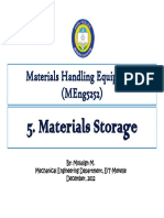 5 Materials Storage