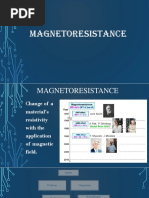 Magneto Resistance