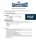 2018-2019 "Laws of The Game" For Futsal: Law I The Field of Play at Teamworks