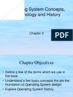 Operating System Concepts, Terminology and History