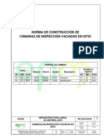 Cámaras de Inspección Vaciadas en Sitio (Epm)