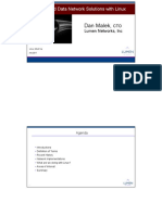 Dan Malek,: Advanced Data Network Solutions With Linux
