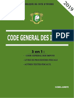 Sommaire Code General Des Impots Ivoirien 2019