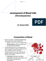 Development of Blood Cells 2019