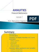 Lesson7 Annuities 