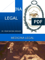 Medicina Legal. Historia e Importancia