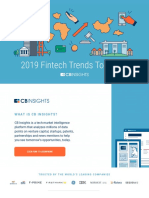 2019 Fintech Trends Report by CB Insights PDF