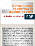 Los Principios Registrales Inmobiliarios - Ruiz