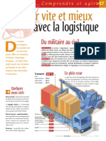 Infographie Carrefour - Livrer Vite Et Mieux Avec La Logistique - Janvier 2005