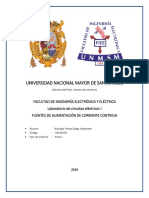 Informe Intrumentos de Medicion Electrica