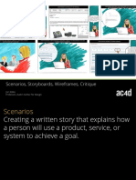 AC4D Designlibrary Scenarios Usecases Wireframes Critique