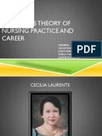 Laurente's Theory of Nursing Practice and Career