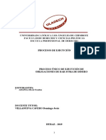 Procesos de Ejecución: Arainga Blas Eusebio