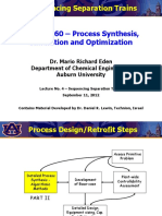 CHEN 4460 - Process Synthesis, Simulation and Optimization