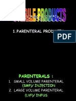 1.parenteral Products