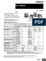 Relay Omron 48VDC