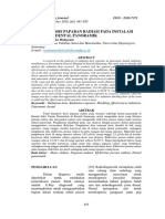 Analisis Dosis Paparan Radiasi Pada Instalasi Radiologi Dental Panoramik