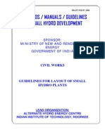 2 - 1 - Civil Works - Guidelines For Layout of Small Hydro Plants