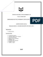 Análisis Institucional en Base A Cara y Ceca.