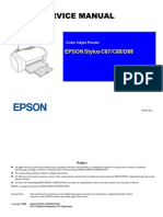 Technical Manual Epson Stylus d88