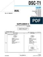 Service Manual: DSC-T1