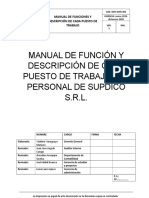 Manual de Funciones