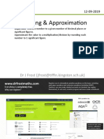 Rounding Approximation