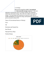 Sources of Energy" or "Non-Renewable Energy Resources". The Most