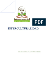 La Interculturalidad