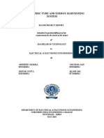 Piezoelectric Tyre and Energy Harvesting System