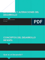 Presentacion Alteraciones Del Desarrollo