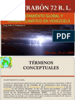 Calentamiento Global y Cambio Climático en Venezuela