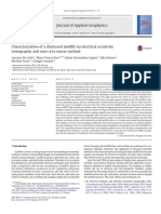 Characterization of A Dismissed Land LL Via Electrical Resistivity