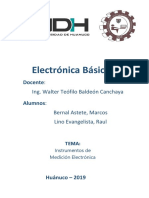 Equipos para Medición de Electrónicos