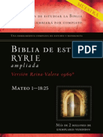 Muestra Biblia de Estudio Ryrie Ampliada