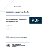 Introduction and Methods: Assessing The Environmental Burden of Disease at National and Local Levels