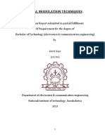 Digtal Modulation Techniques