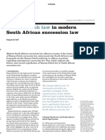 Succession Law in South Africa