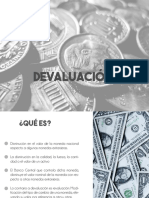 Exposición Devaluación