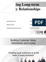 Creating Long-Term Loyalty Relationships