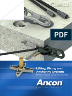 Lifting Fixing and Anchoring Systems For The Precast Concrete Industry 0917