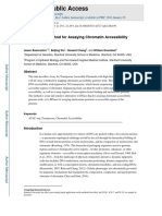 ATAC-seq A Method For Assaying Chromatin Accessibility