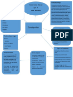 Constipation: Patient Name: Shehzad Age: 45 Ward: Emergency B