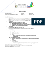 Daily Lesson Plan Week 1 Oral Comm