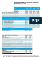 Railroad Engineering & Construction Cost Benchmarks: USA Location - 2017 Cost Basis