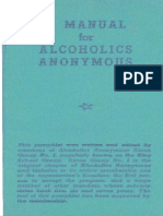 A Manual For Alcoholics Anonymous Compressed - 1940 (Akron Pamphlet) PDF