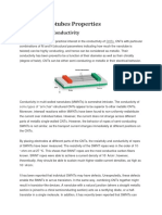 Carbon Nanotubes Properties