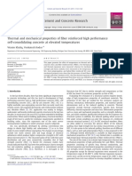 Thermal and Mechanical Properties of Fiber Reinforced High Performance SCC at Elevated Temperatures - Khaliq, Kodur PDF